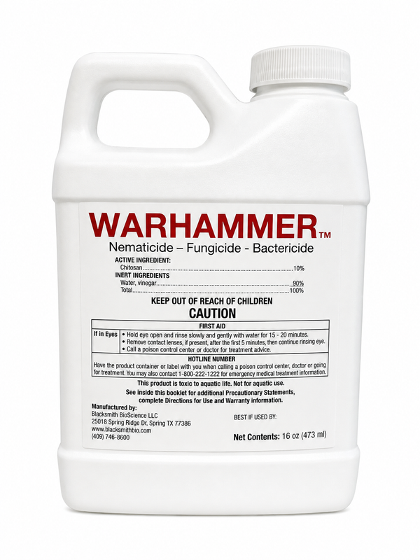Warhammer Fungicide, Bactericide, Nematicide