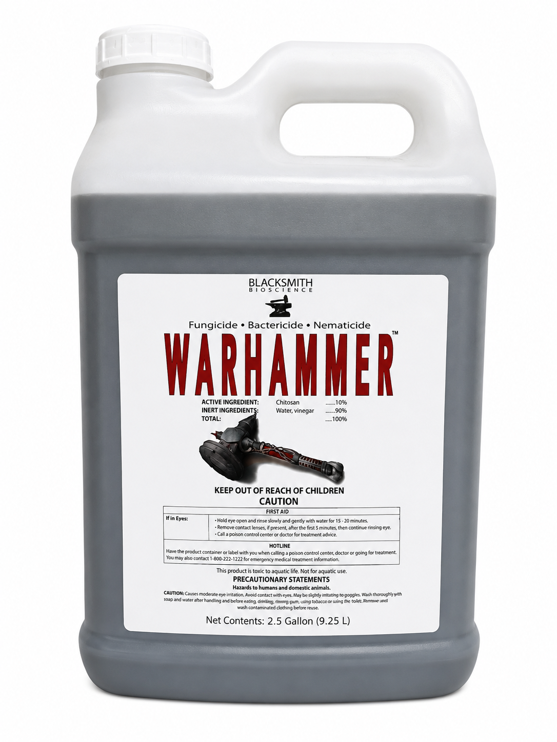 Warhammer Fungicide, Bactericide, Nematicide