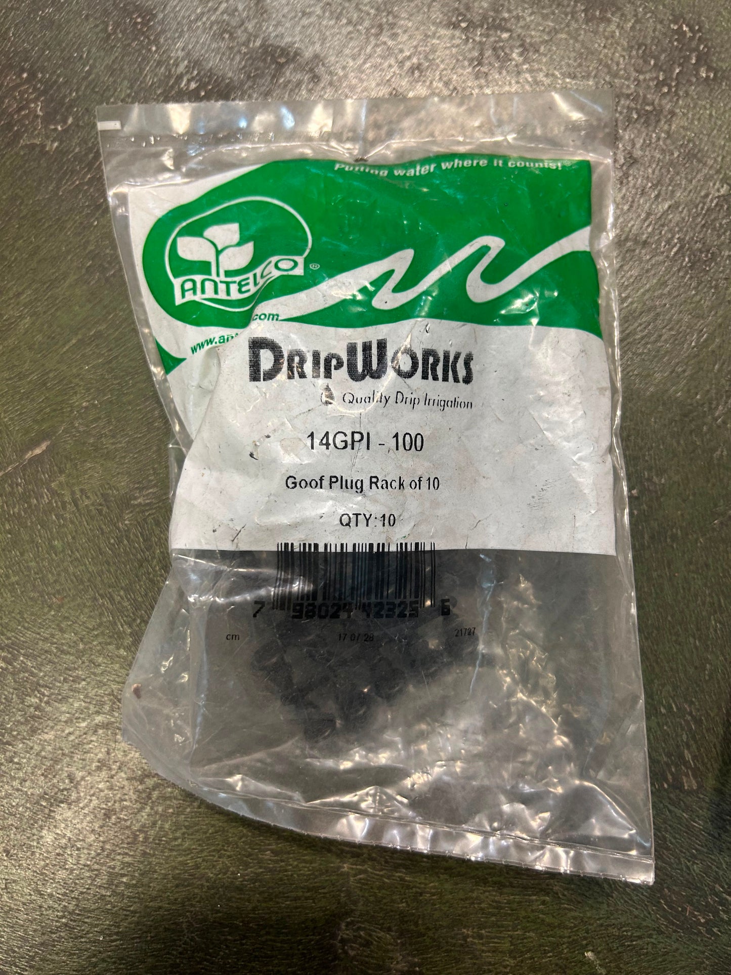100 Pack Drip Irrigation End Plugs