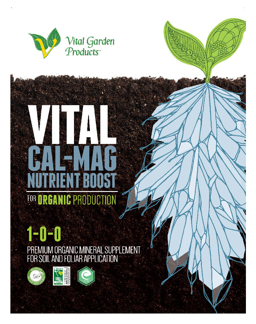 organic liquid calcium fertilizer Vital Garden Supply Vital Cal-Mag 2.5 gallon