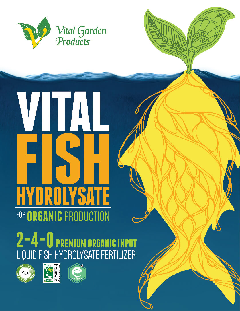 liquid fish organic fertilizer Vital Fish Hydrolysate
