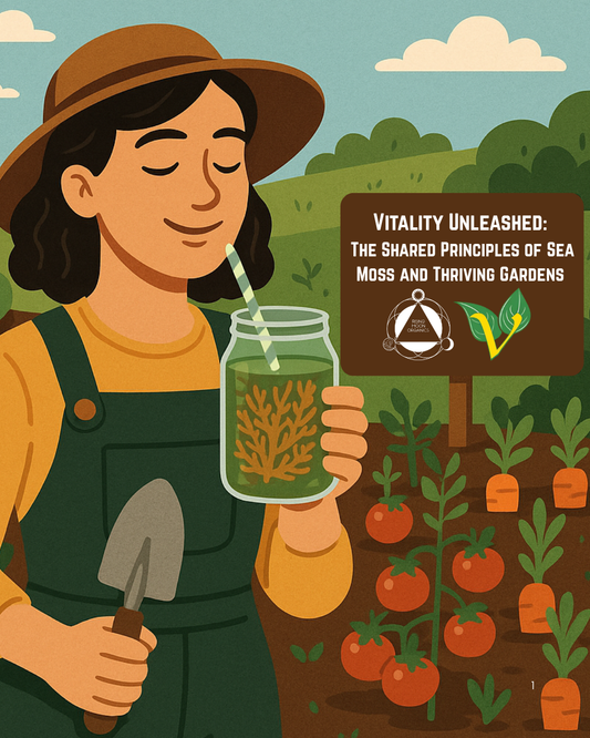 Nourishing from Within: How Sea Moss for Your Body Mirrors Vitality for Your Garden