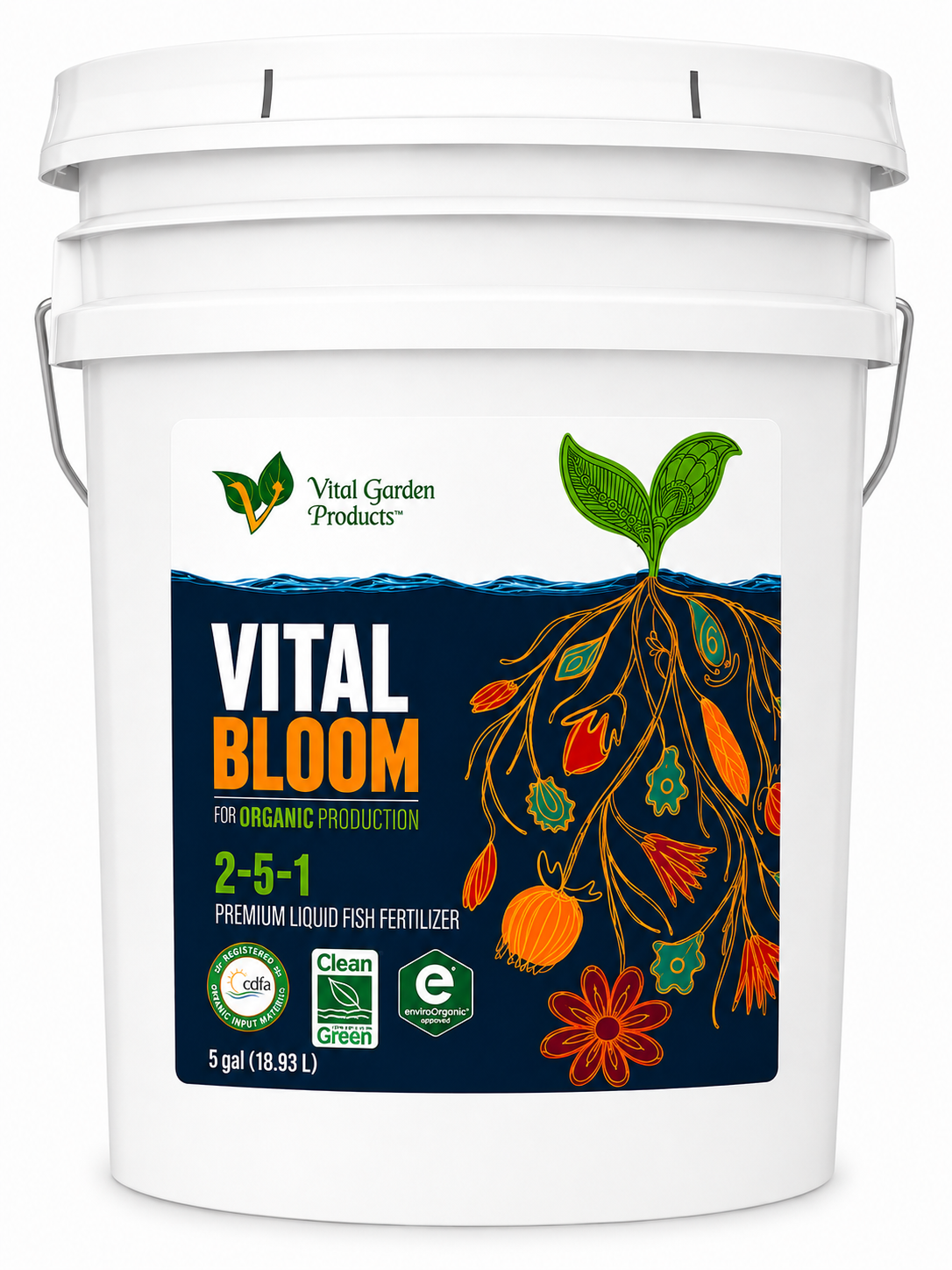 Vital Bloom - Liquid Bloom Fertilizer 2-5-1