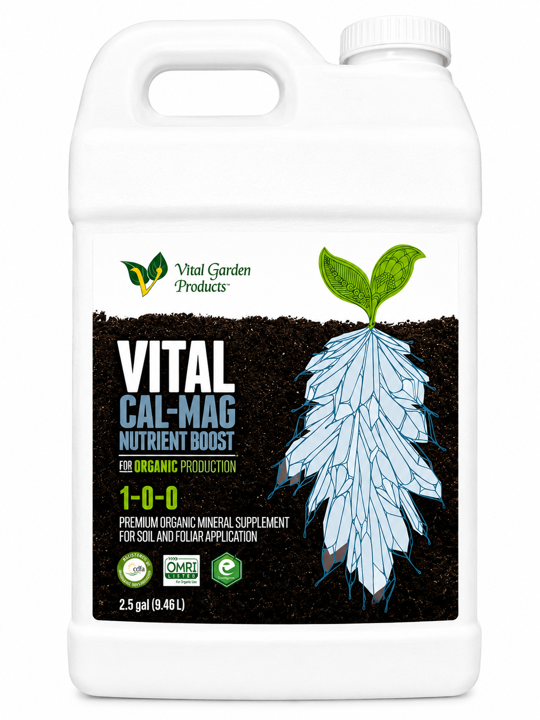 Vital Cal-Mag - Liquid Calcium-Magnesium Fertilizer 1-0-0