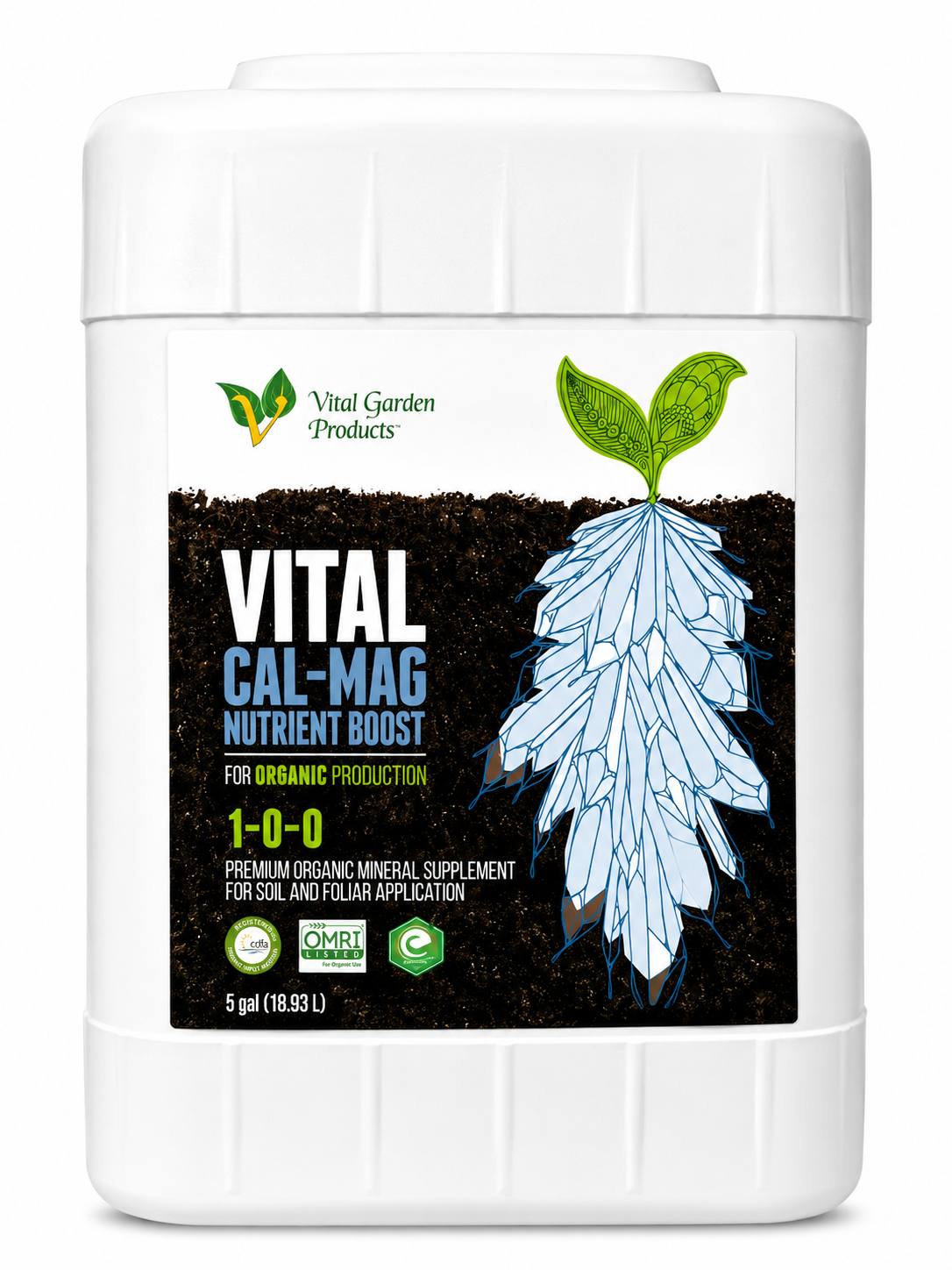 Vital Cal-Mag - Liquid Calcium-Magnesium Fertilizer 1-0-0