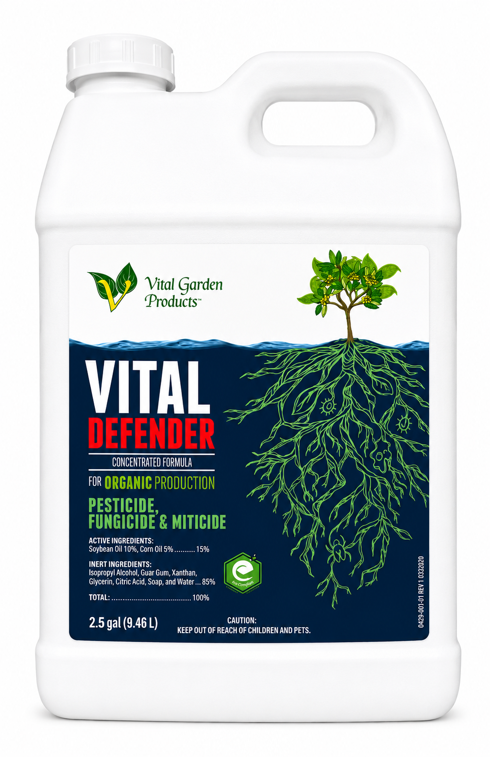 Vital Defender - Pesticide, Miticide, & Fungicide