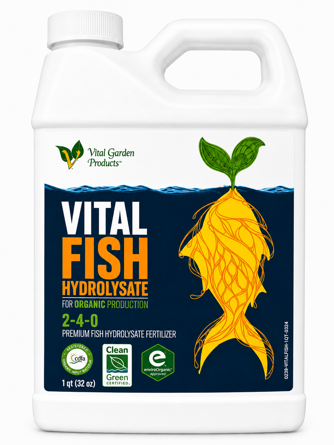 Vital Fish Hydrolysate - Liquid 2-4-0