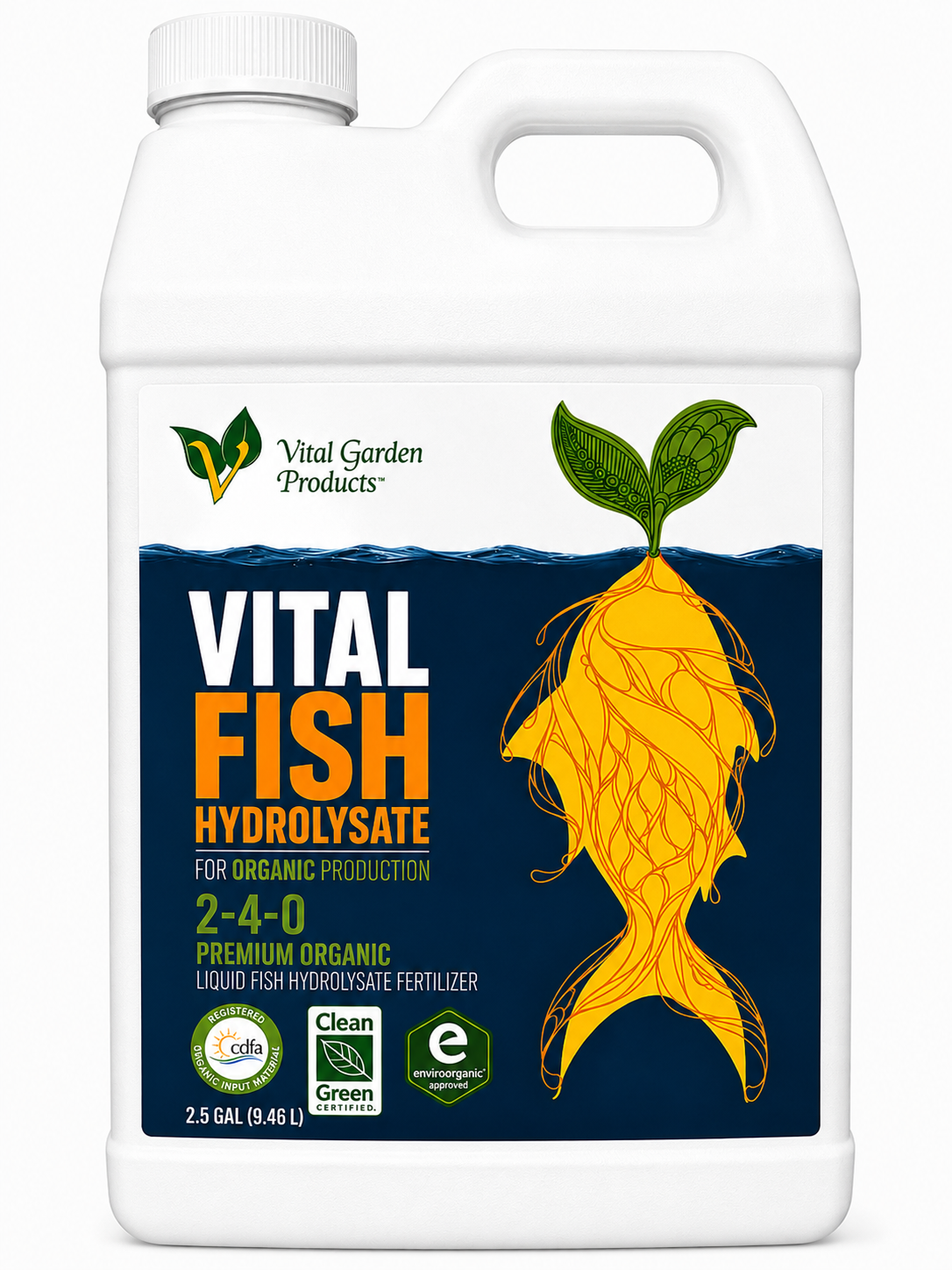 Vital Fish Hydrolysate - Liquid 2-4-0