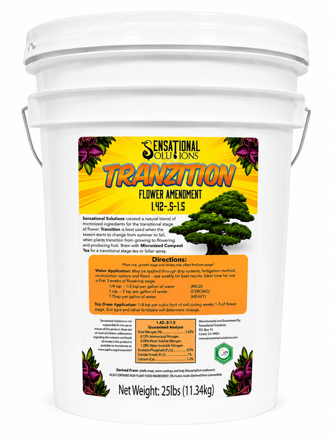 Tranzition - Soluble Transition Fertilizer 1.42-2-1.5