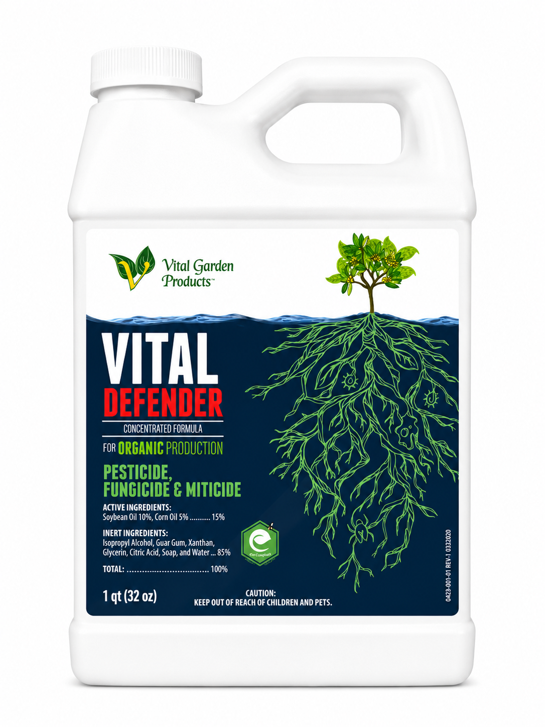 Vital Defender - Pesticide, Miticide, & Fungicide