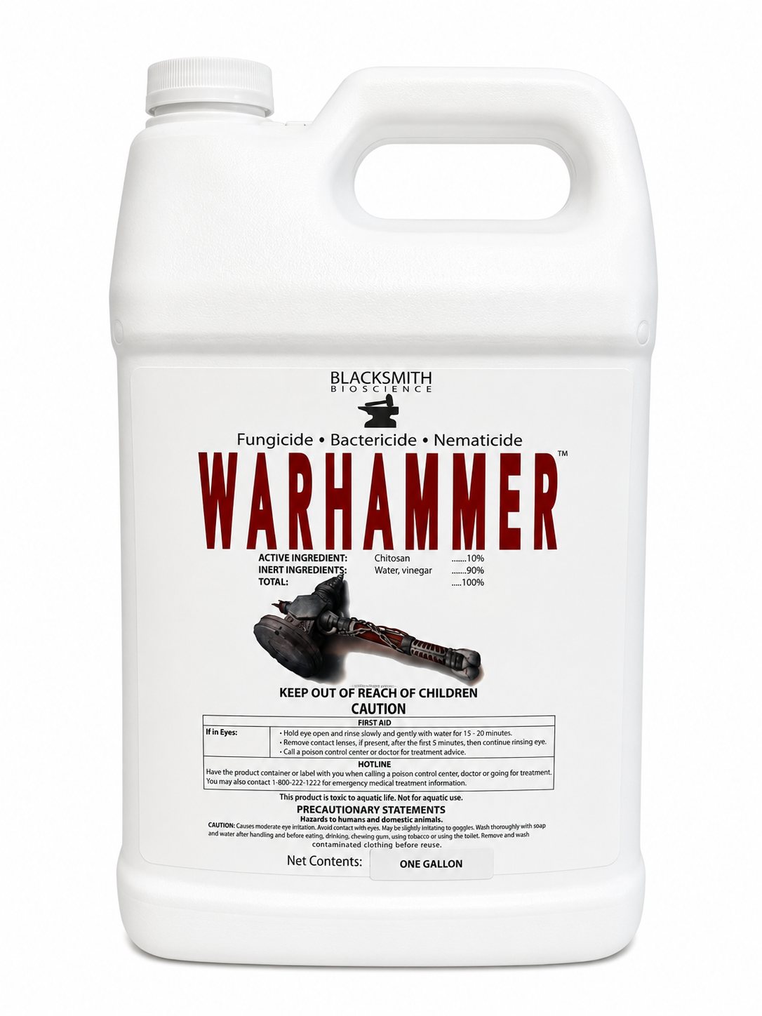 Warhammer Fungicide, Bactericide, Nematicide