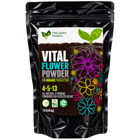 Vital Flower Powder - Soluble Bloom Fertilizer 4-5-13