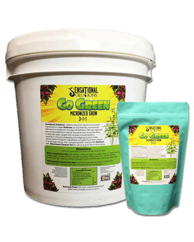 Go green product cut out image