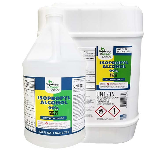 The Green Scissor Isopropyl Alcohol 99% USP-NF (FIRST AID ANTISEPTIC)