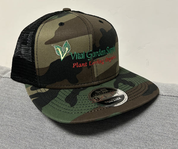 Vital Trucker Camo Snapback Cap