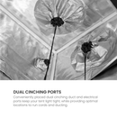 Gorilla Grow Tent 4x8 cinching duct