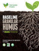 Vital Garden products Baseline Granular front label
