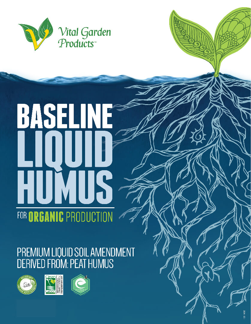 Vital Garden products Baseline Liquid front label