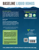 Vital Garden products Baseline Liquid back label