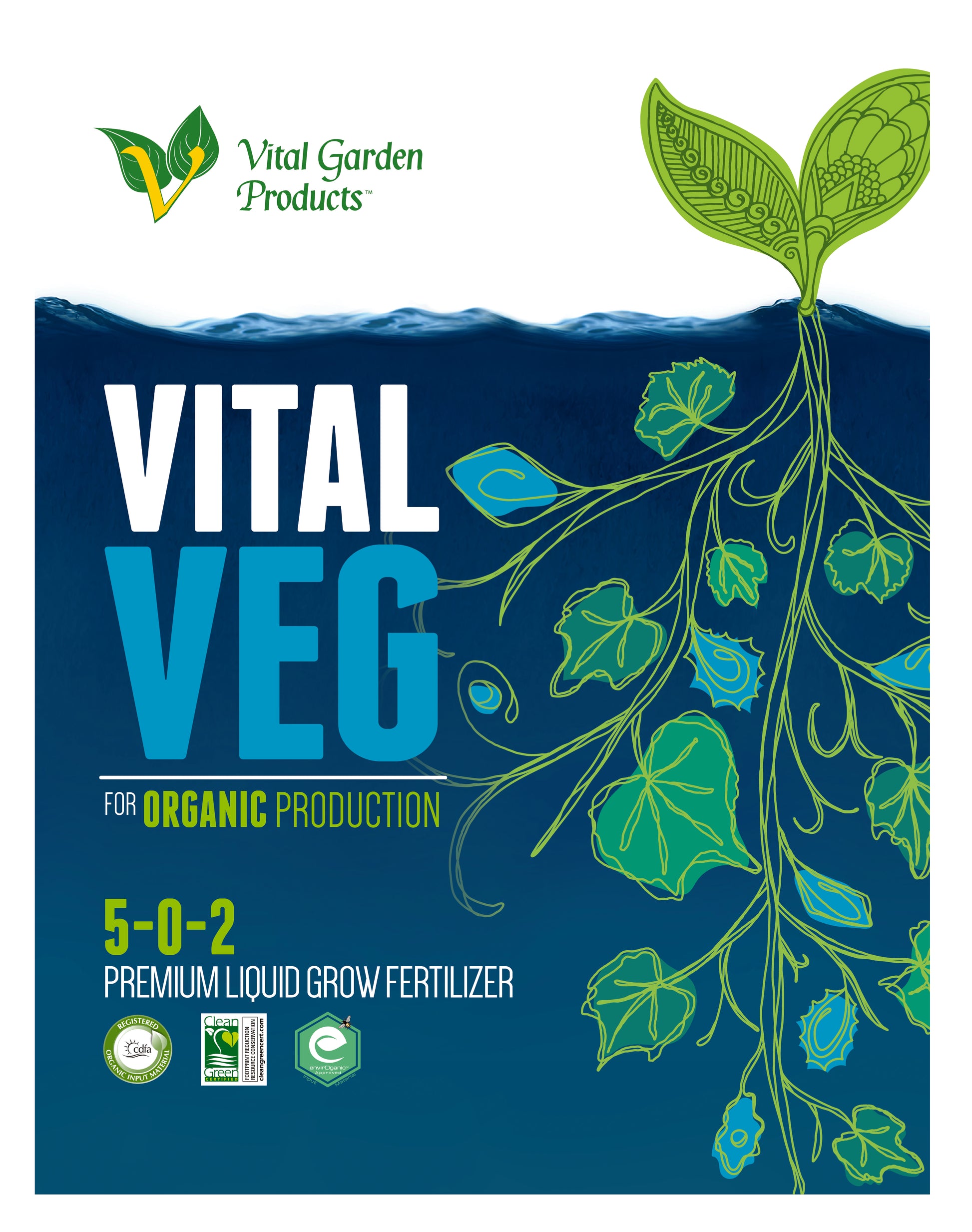 plant grower fertilizer Vital Veg