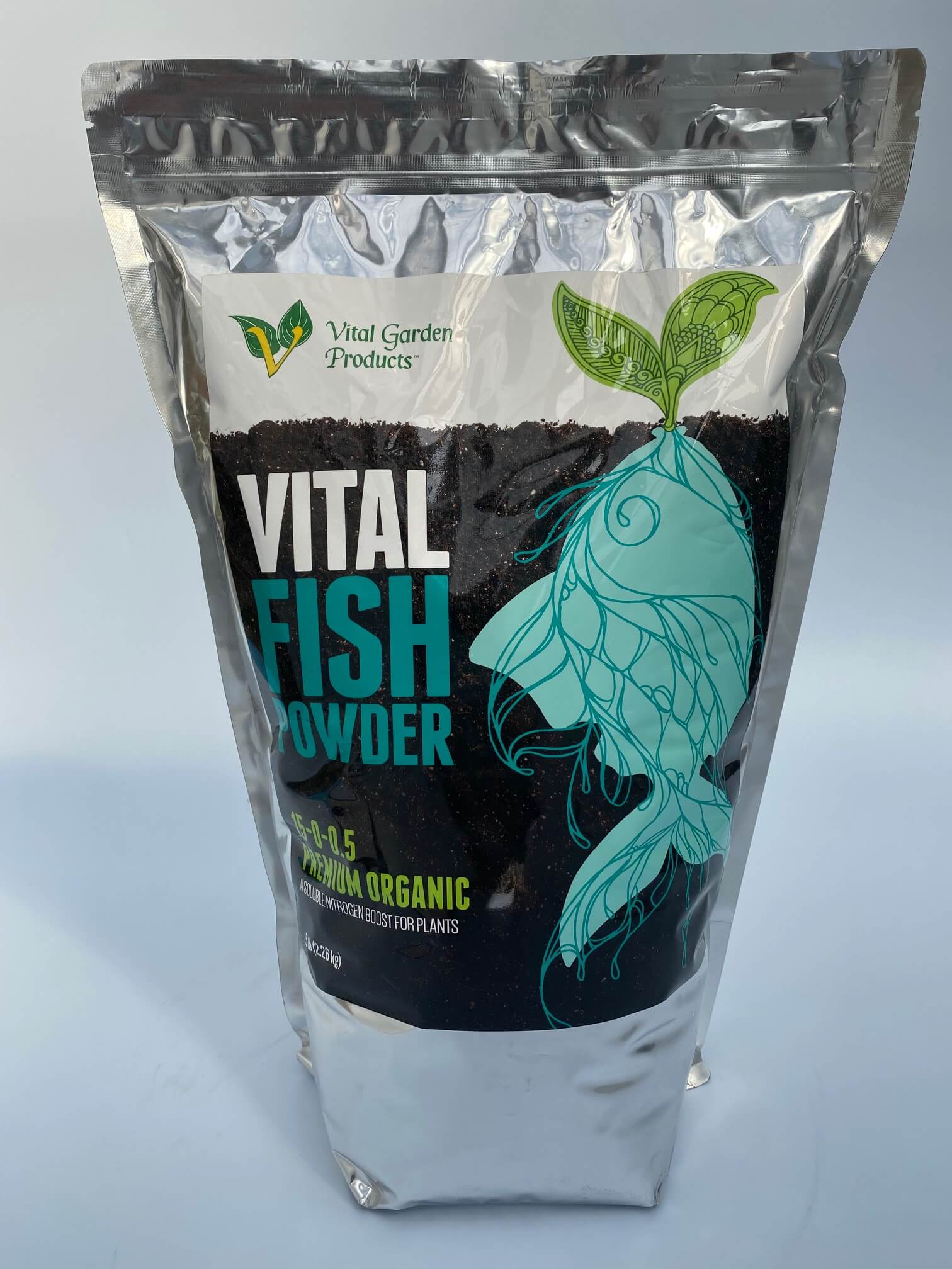 Vital Fish Powder (Fish Protein Hydrolysate) - Soluble Grow Fertilizer ...