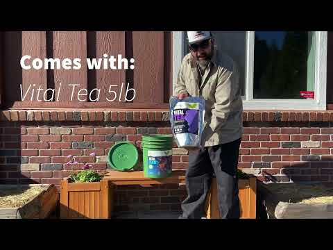 Vital Garden Products Vital Tea Kit compost tea brewing kit product video