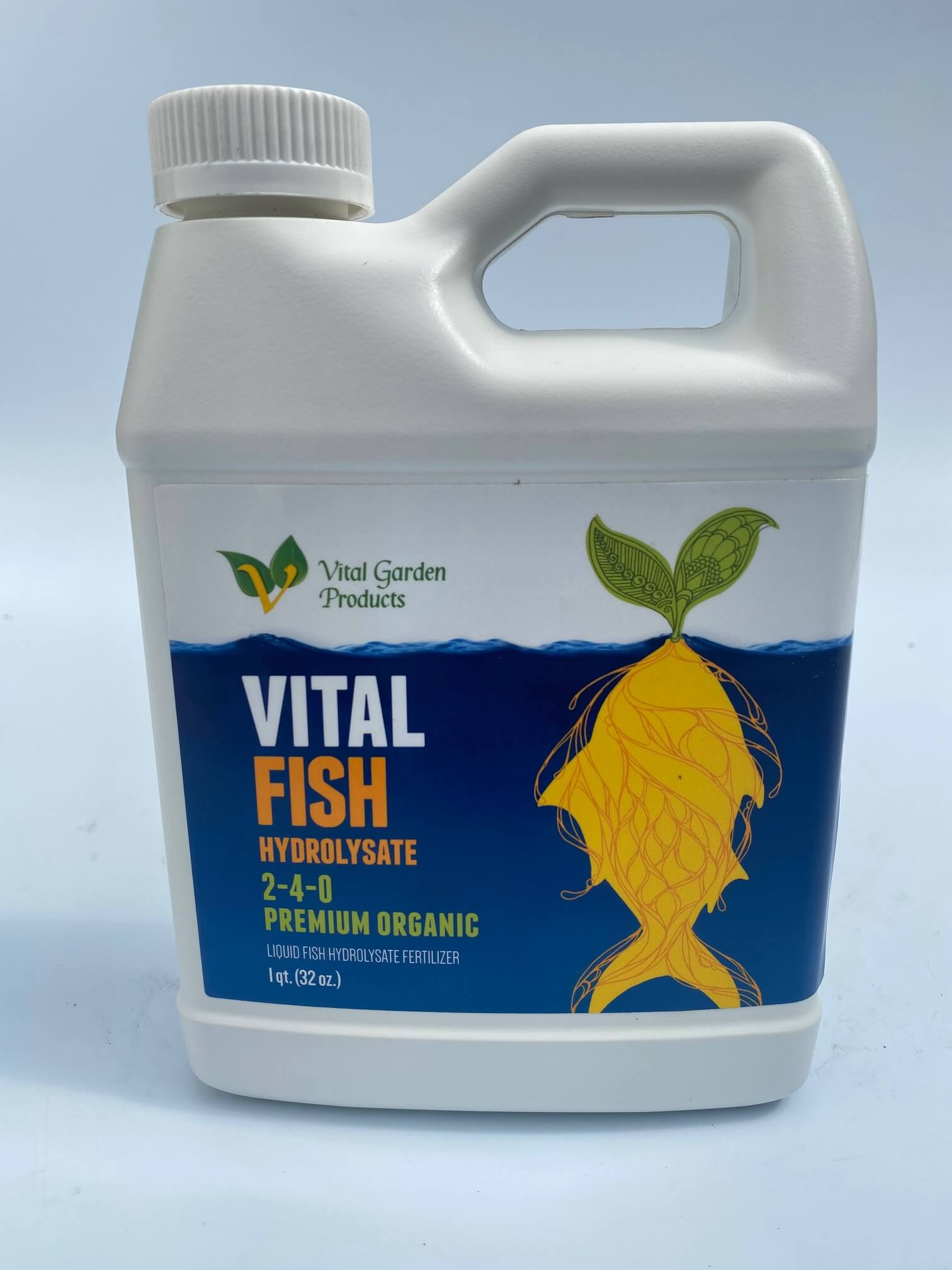 organic gem liquid fish fertilizer Vital Fish Hydrolysate